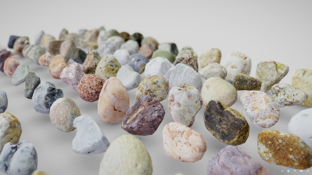 84 lowpoly rocks preview image 3